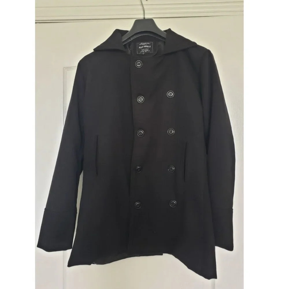 Boys Pilot  Whale Black Jacket